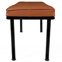 Trento Faux Leather Ottoman Bench